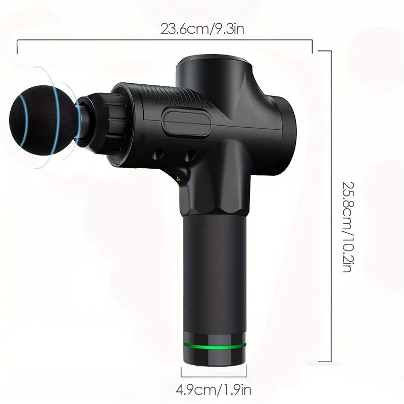Thumbnail: 30 Level Massage Gun Fascia Deep Muscle Relax Body Neck Massager Electric Fitnes