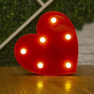 Thumbnail: Number Letter Lamp Luminous Alphabet LED Lights Decororation Night Light for Hom