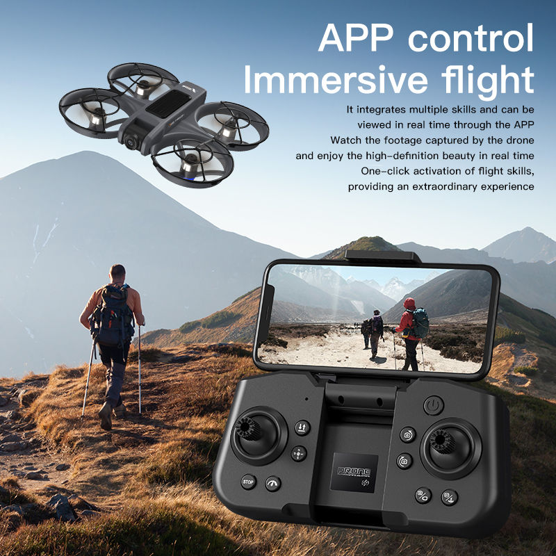 Thumbnail: Newest Hot Sales Drone VR ProfessionalHD Camera Brushless Motor Optical Flow Pos
