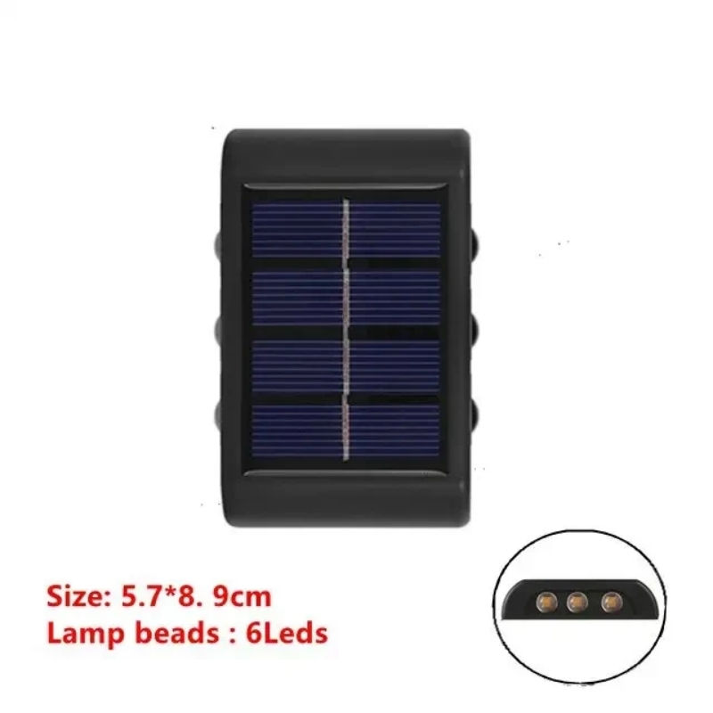 Thumbnail: Solar LED Outdoor Light Solar Lighting Sensor Lamp Streetlights Exterior Garden 