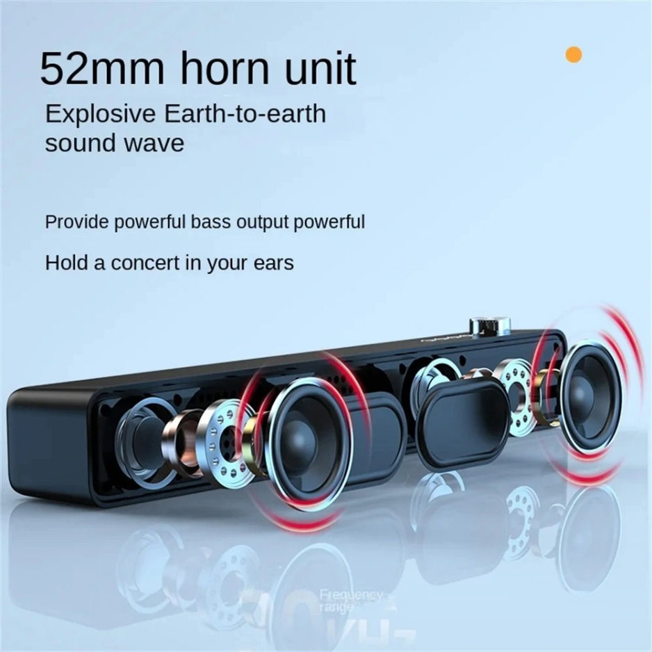 Thumbnail: Original Bluetooth soundbar with subwoofer for TV, echo-control audio, wall-moun