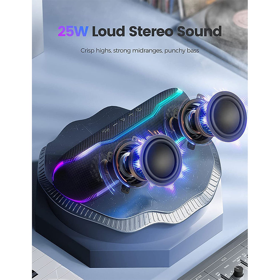 Thumbnail: WISETIGER Speaker Outdoor Portable IPX7 Waterproof Sound Box BT5.3 Louderspeaker