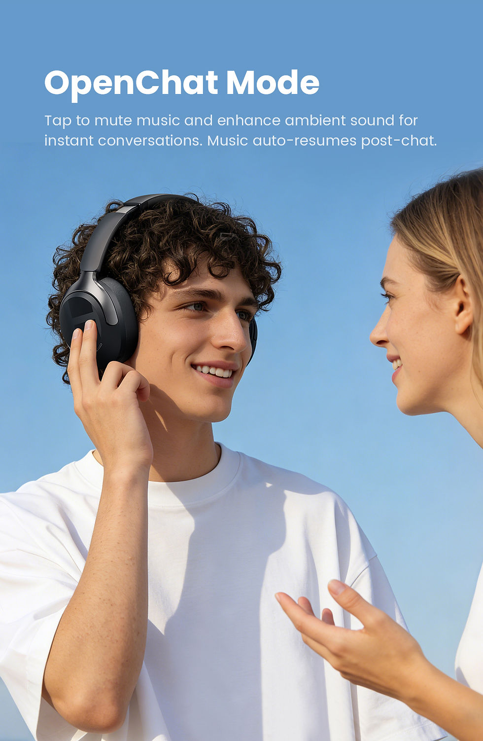 Thumbnail: HAYLOU S40 ANC Wireless Headphone 50dB Noise Canceling Hi-Res 3D Spatial Audio E