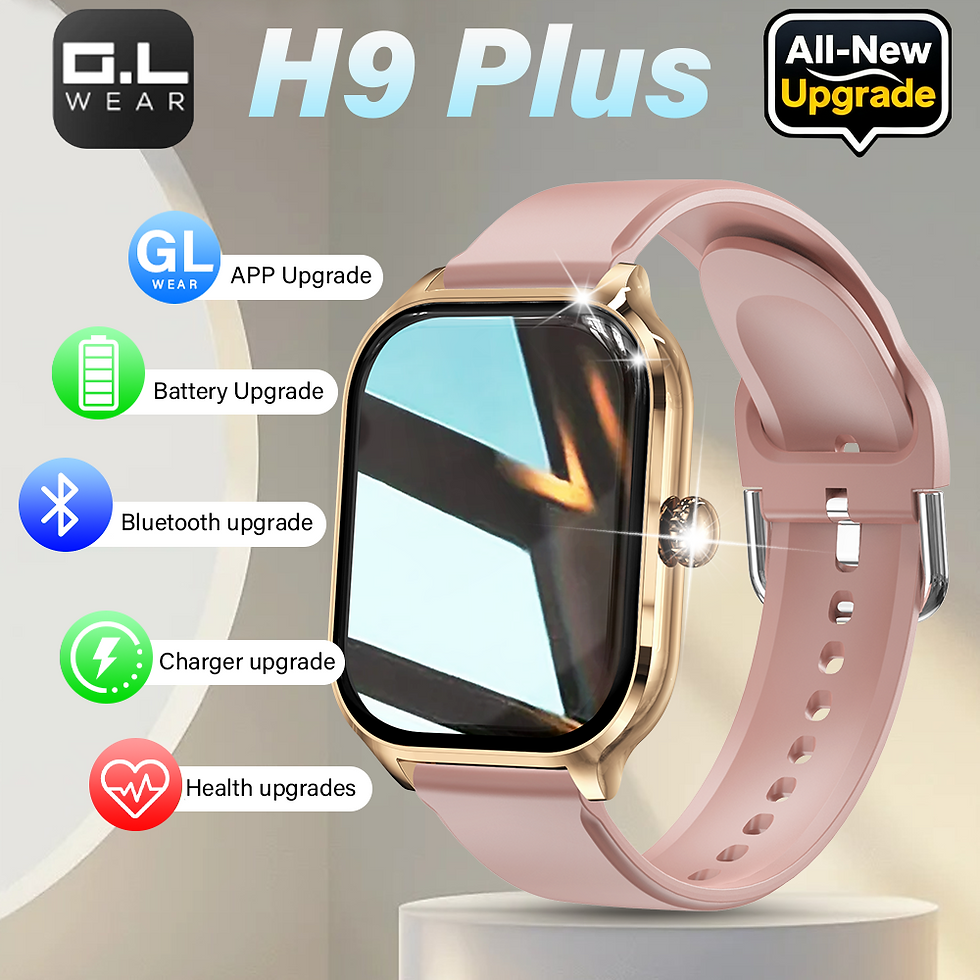 Thumbnail: LAXASFIT 2025 New Smart Watch H9 Bluetooth Calls Men Women Smartwatches Fitness 