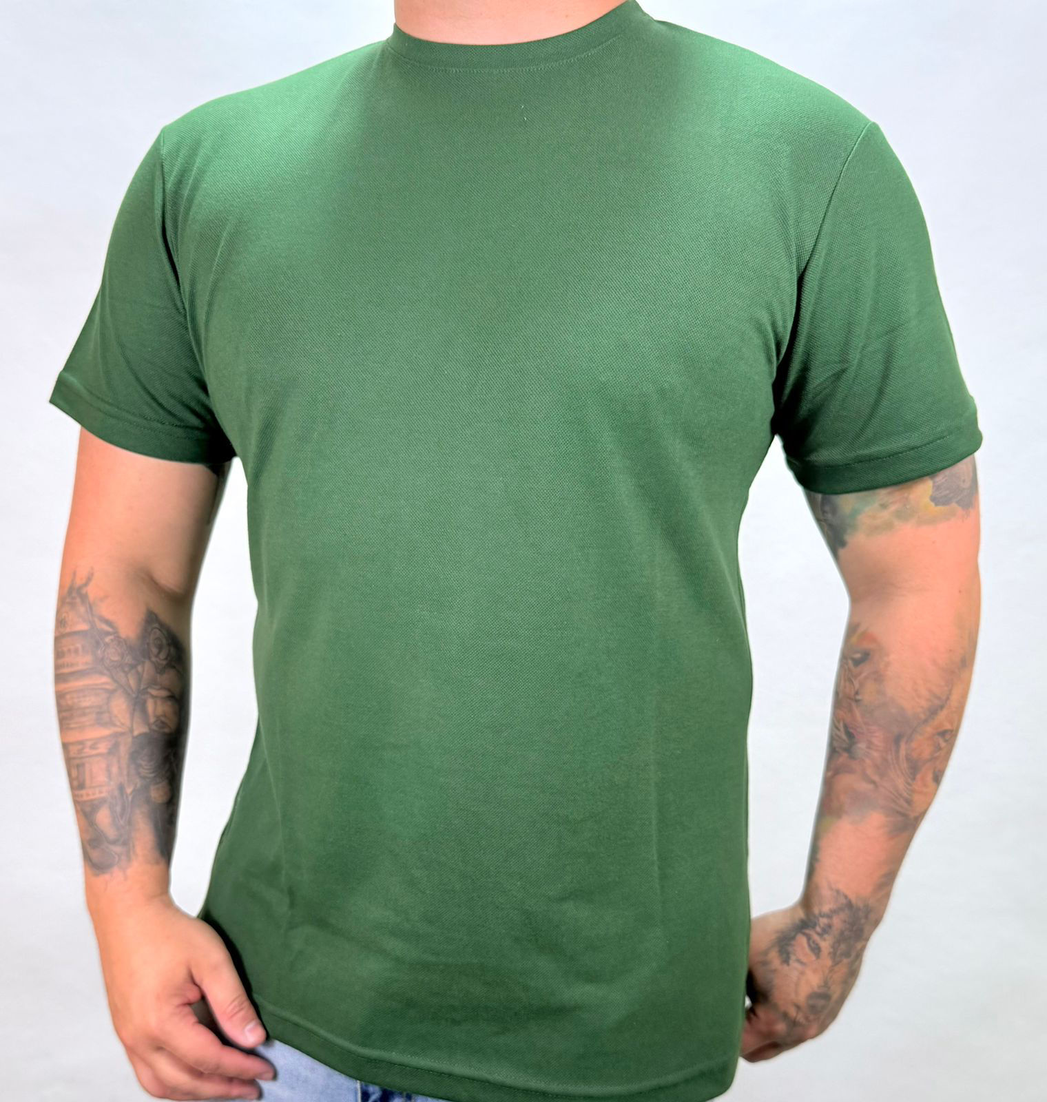 Camiseta Básica Piquet - Zara