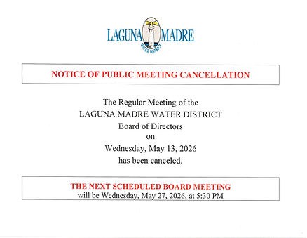 NOTICE OF PUBLIC MEETING CANCELLATION reg mtg 5 13 2026 (002).jpg
