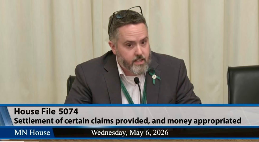 During the House Ways and Means Committee hearing, Rep. Luke Frederick (DFL-Mankato) described the extraordinary scale of the case.
