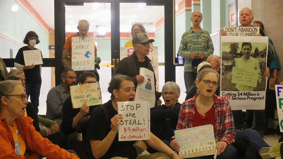 Minneapolis climate organizers stage sing-in over proposed $4 million funding shift