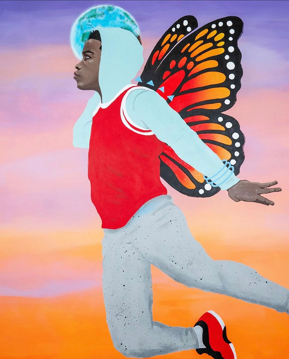 "The Boy Who Flew" is currently on display through Minneapolis on digital kiosks.