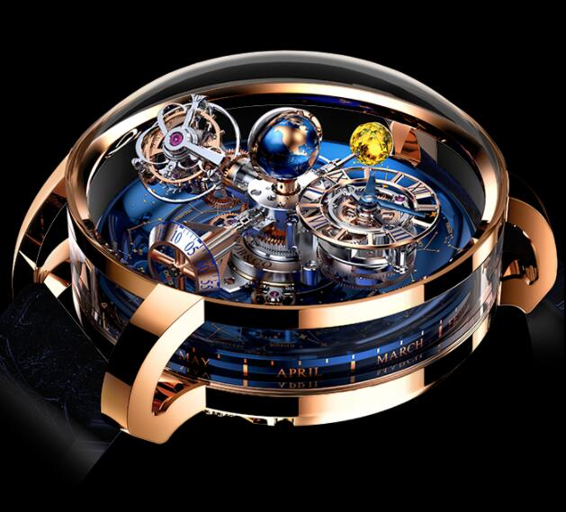 Jacob & Co ASTRONOMIA SKY AT110.40.AA.AA.A Replica watch content media