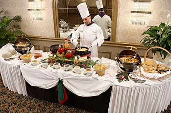 Live Food Station with Onsite Chef