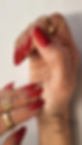 ongle gel rouge pailletes