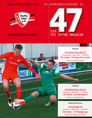 Pünktlich zur Heimspiel-Trilogie: die neue Ausgabe von "47 - Das VfL Magazin"