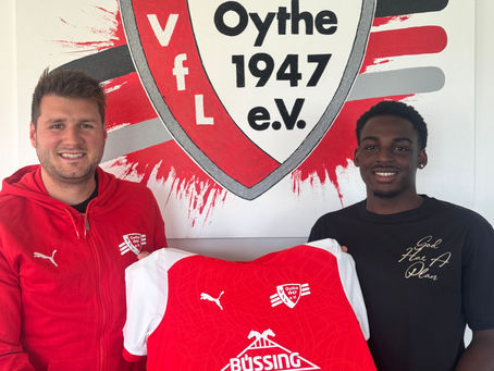 Ein Jordy kommt selten allein: Jordy Biakala wechselt nach Oythe