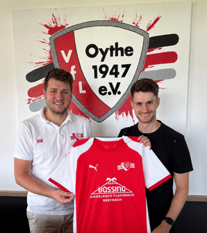 Herzlich Willkommen in Oythe, Sandro!
