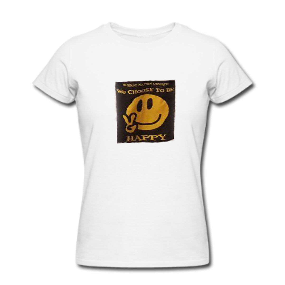 Smiley face T-Shirt white