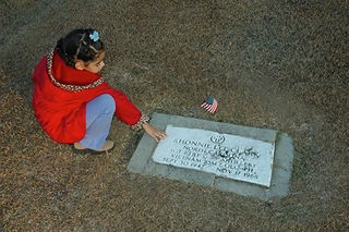 Rhonnie Clark’s tombstone