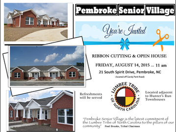 Ribbon Cutting Ceremony at Pembroke Senior Village-August 14, 2015