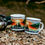 Thumbnail: Personalised Father’s Day Fisherman Fishing Sunset Enamel Mug