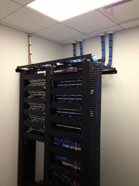 Completed Server Closet