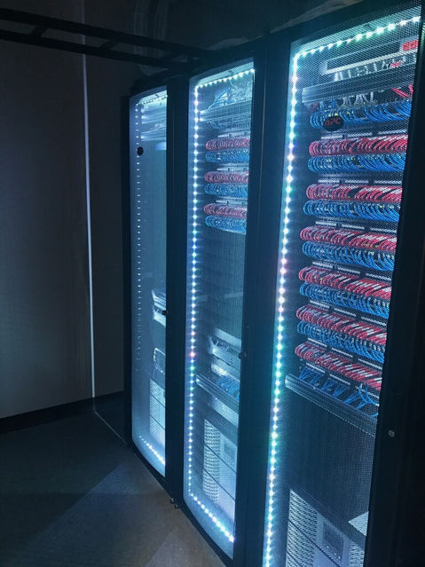 Completed Server Closet