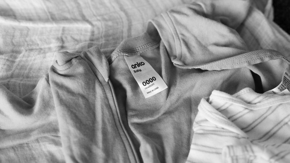 Real Family Photography tiny baby clothes