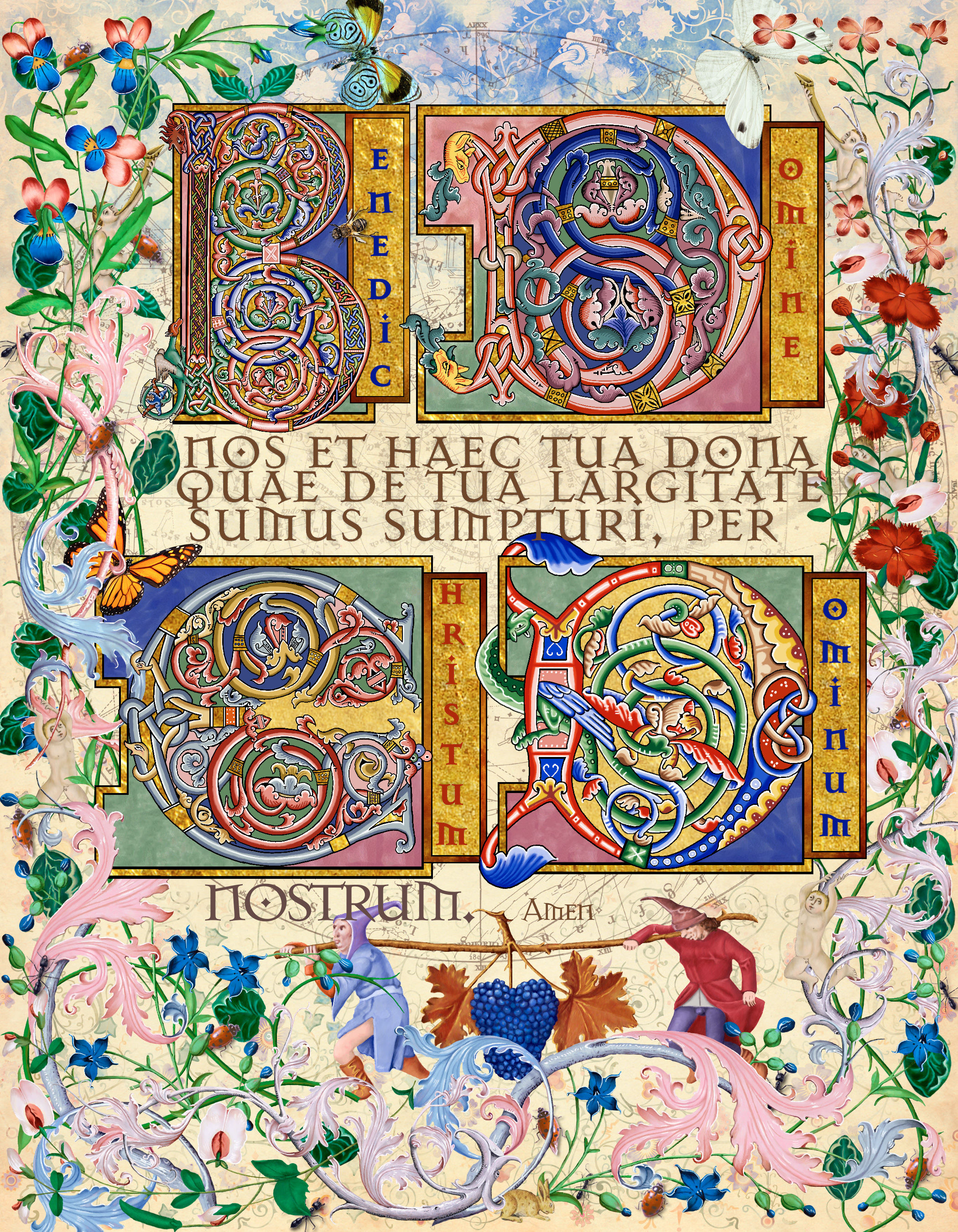 Grace Before Meals Prayer ©2022