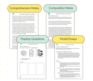 In-house customised English Curriculum & Notes
