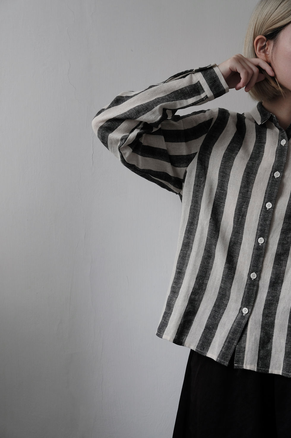 Thumbnail: Stripe linen shirt
