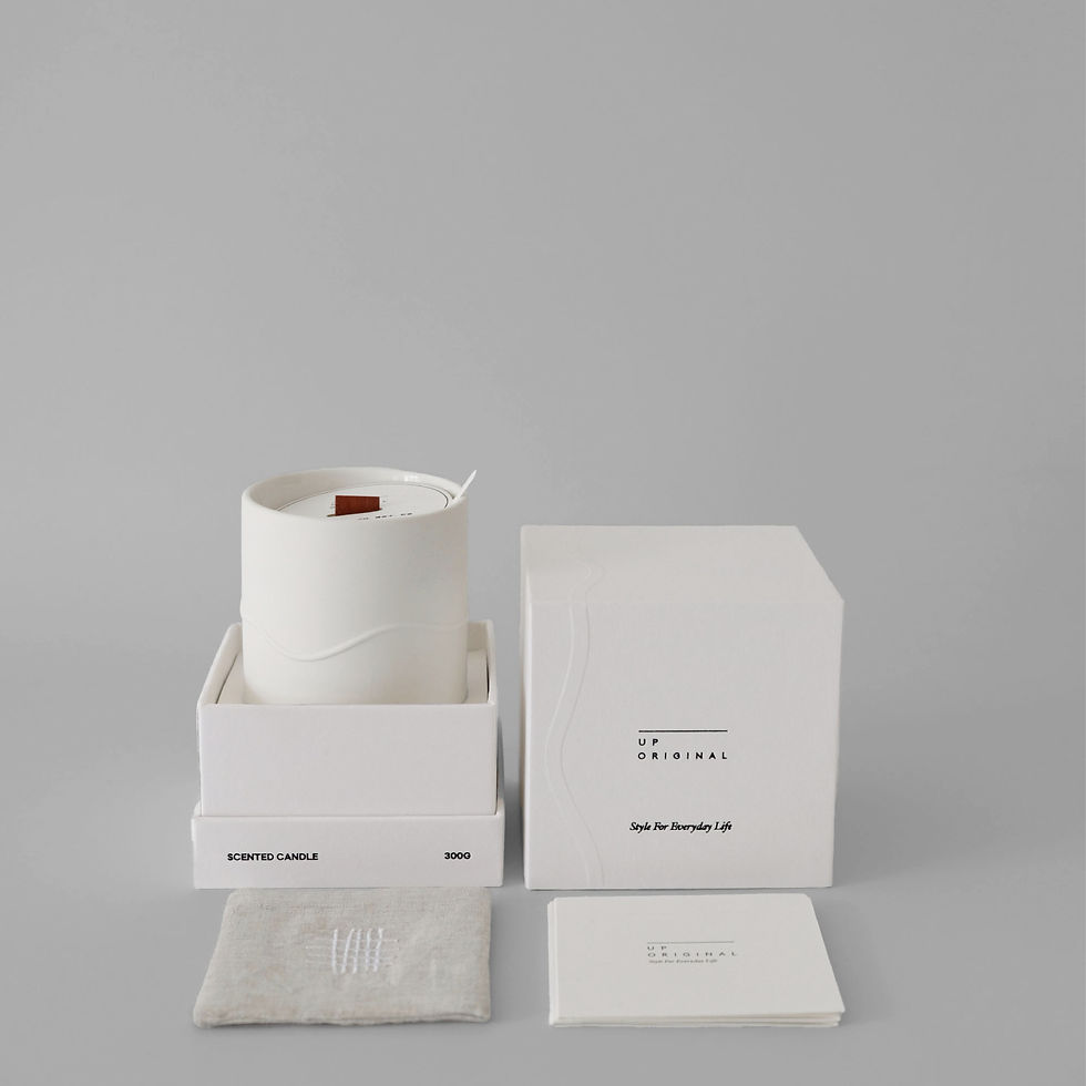 Thumbnail: Five sense scented candle 300g | leather