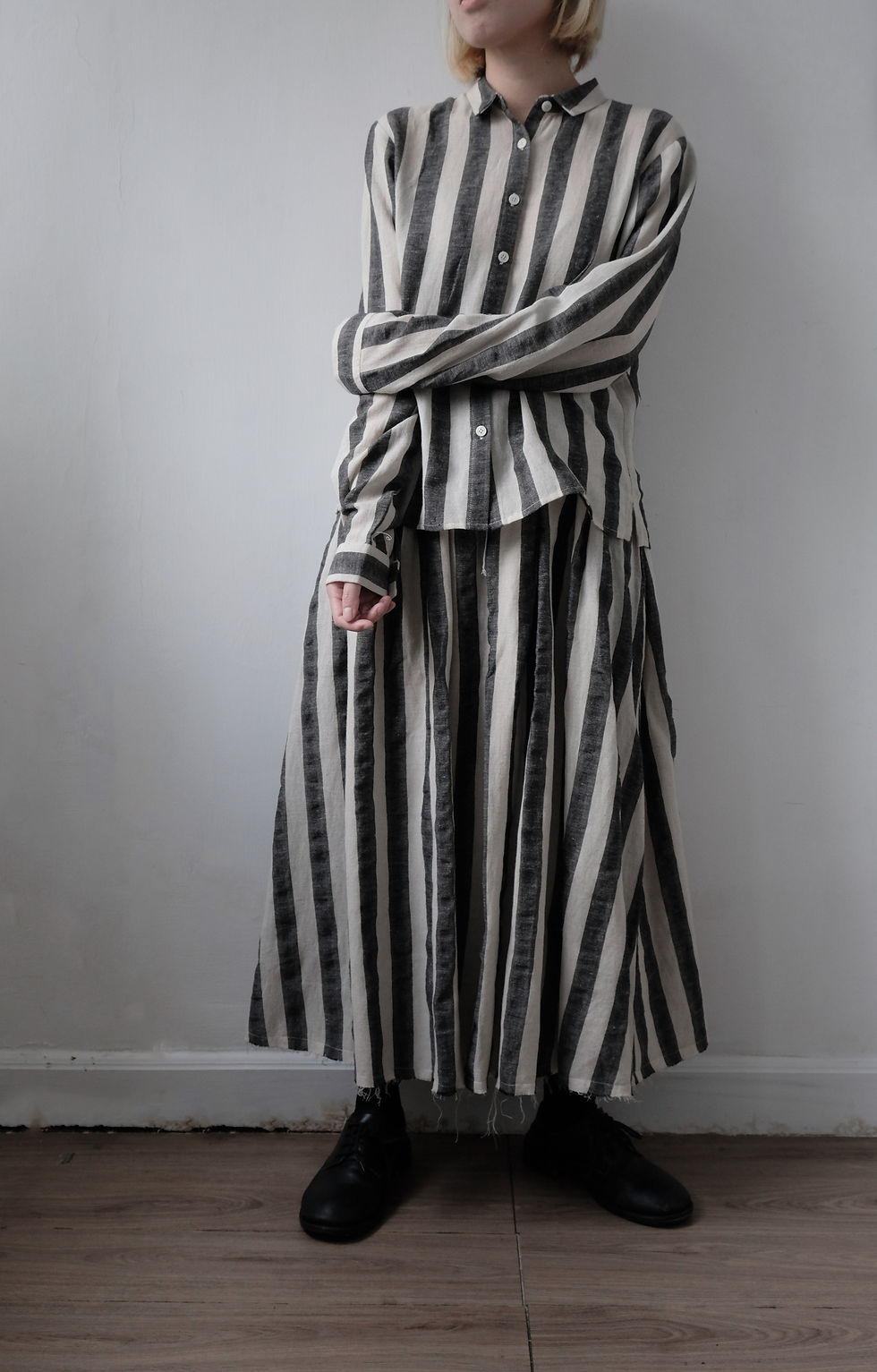 Thumbnail: Stripe linen shirt