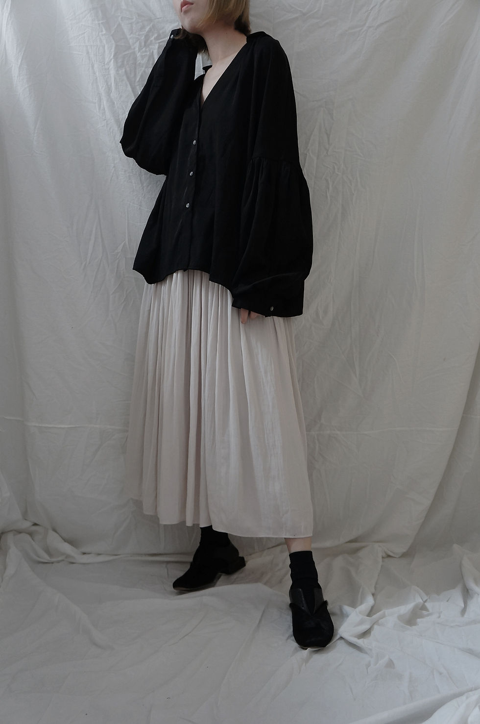 Thumbnail: silk linen shirt