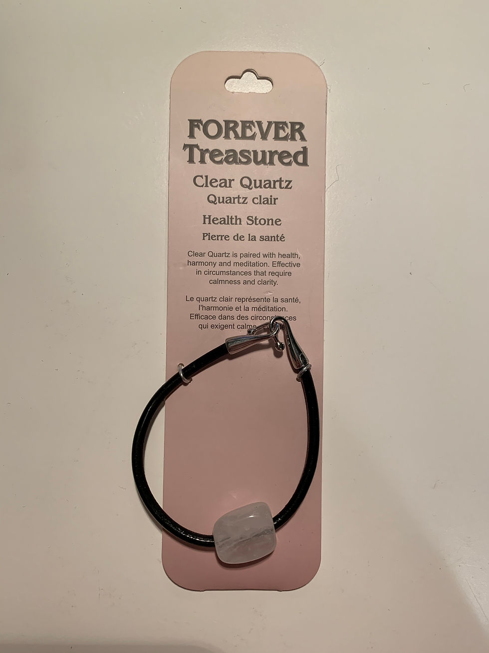 Thumbnail: Clasp Bracelet | Clear Quartz