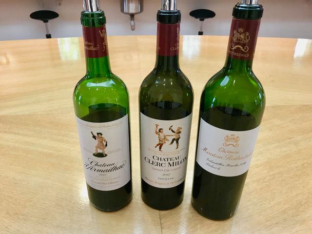 Monday Oct. 9th: Left Bank Margaux, Ch. Mouton-Rothschild and more (B,L,D)