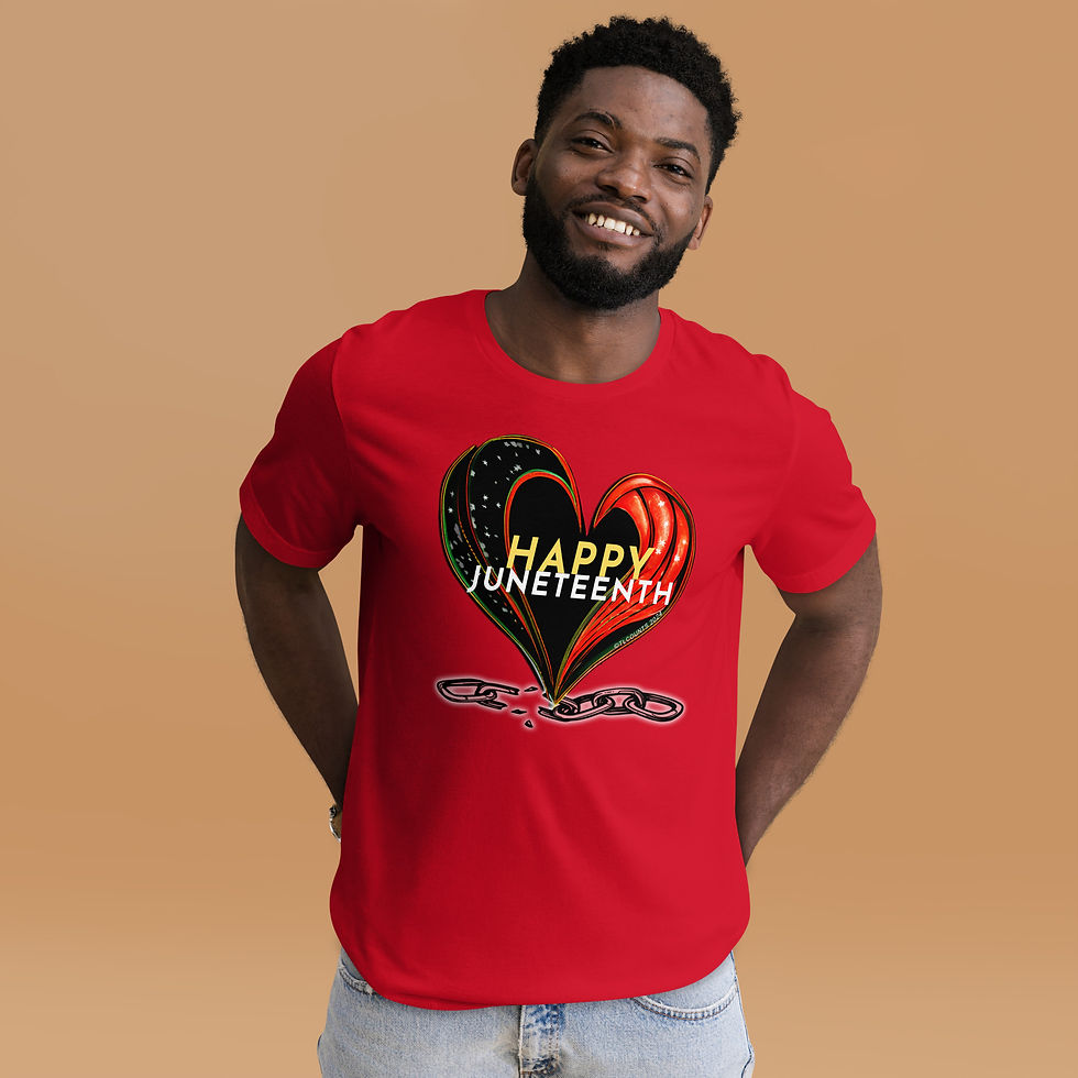 Thumbnail: Happy Juneteenth Unisex T-shirt