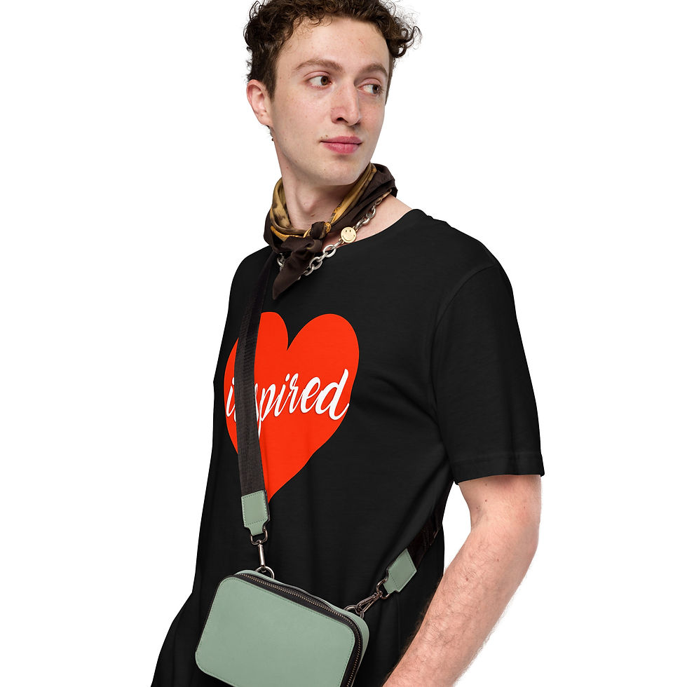 Thumbnail: Inspired With Red Heart Unisex Short Sleeve
