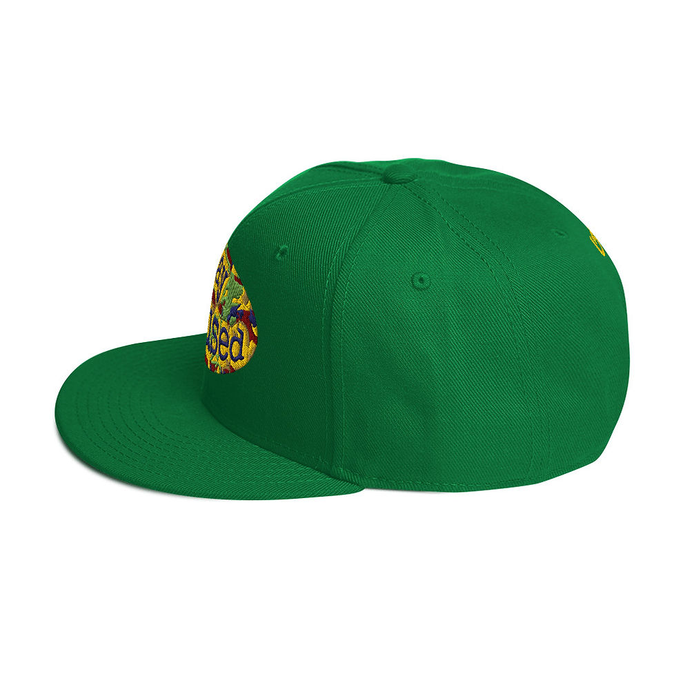 Thumbnail: STAY FOCUSED Kelly Green Snapback Hat