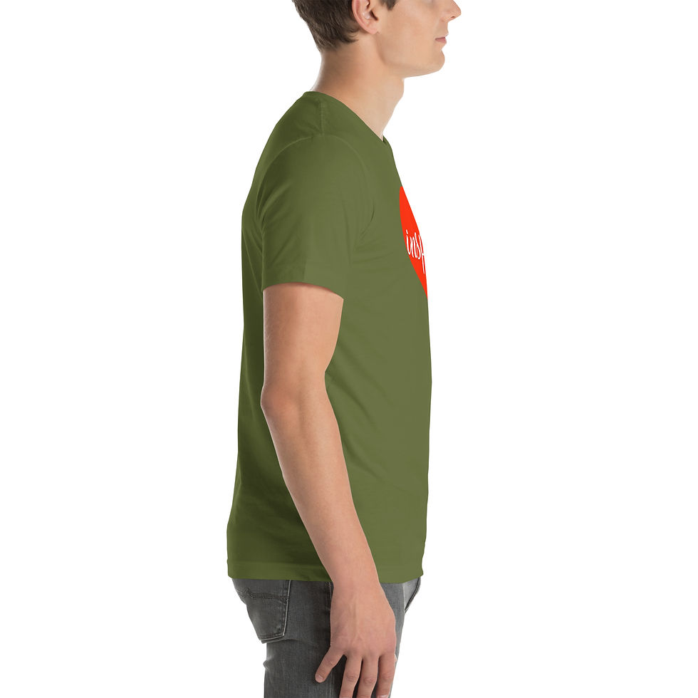 Thumbnail: Inspired With Red Heart Unisex Short Sleeve