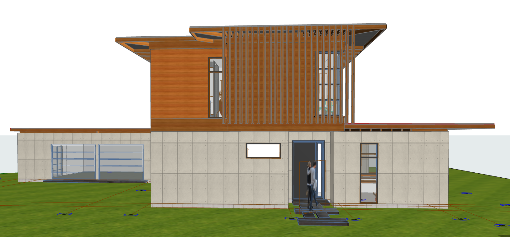 Moore Residence Entry