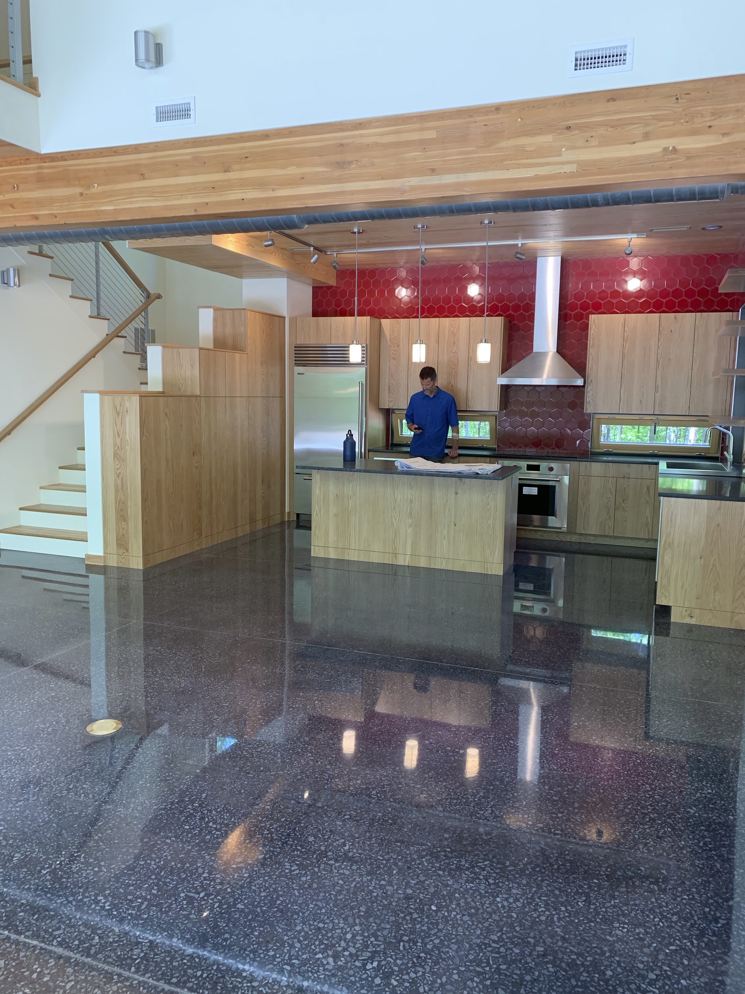 View toward kitchen