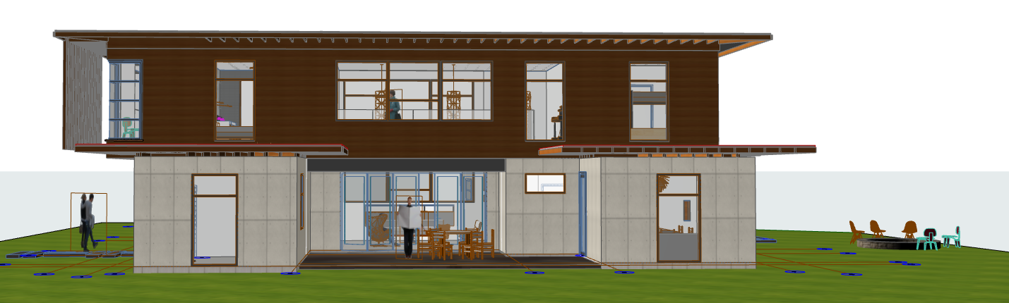 Moore Residence South Elevation