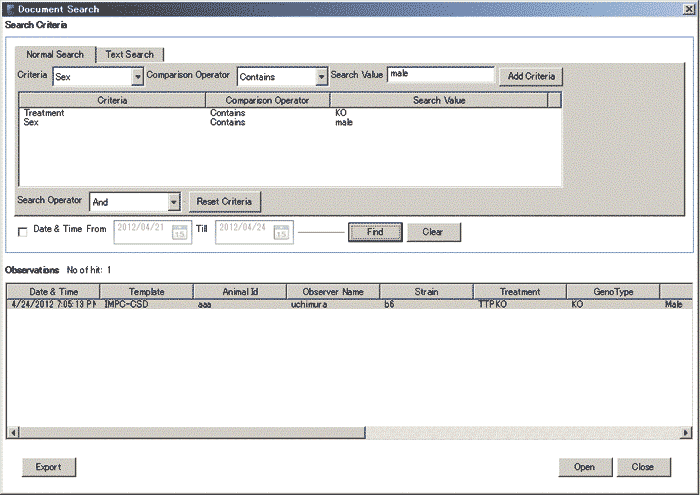 Thumbnail: Mouse Observation Tools for Modified-SHIRPA