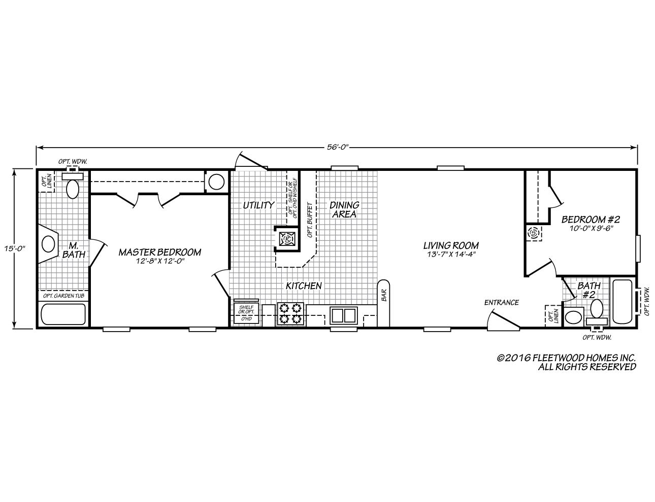 2 Bedroom