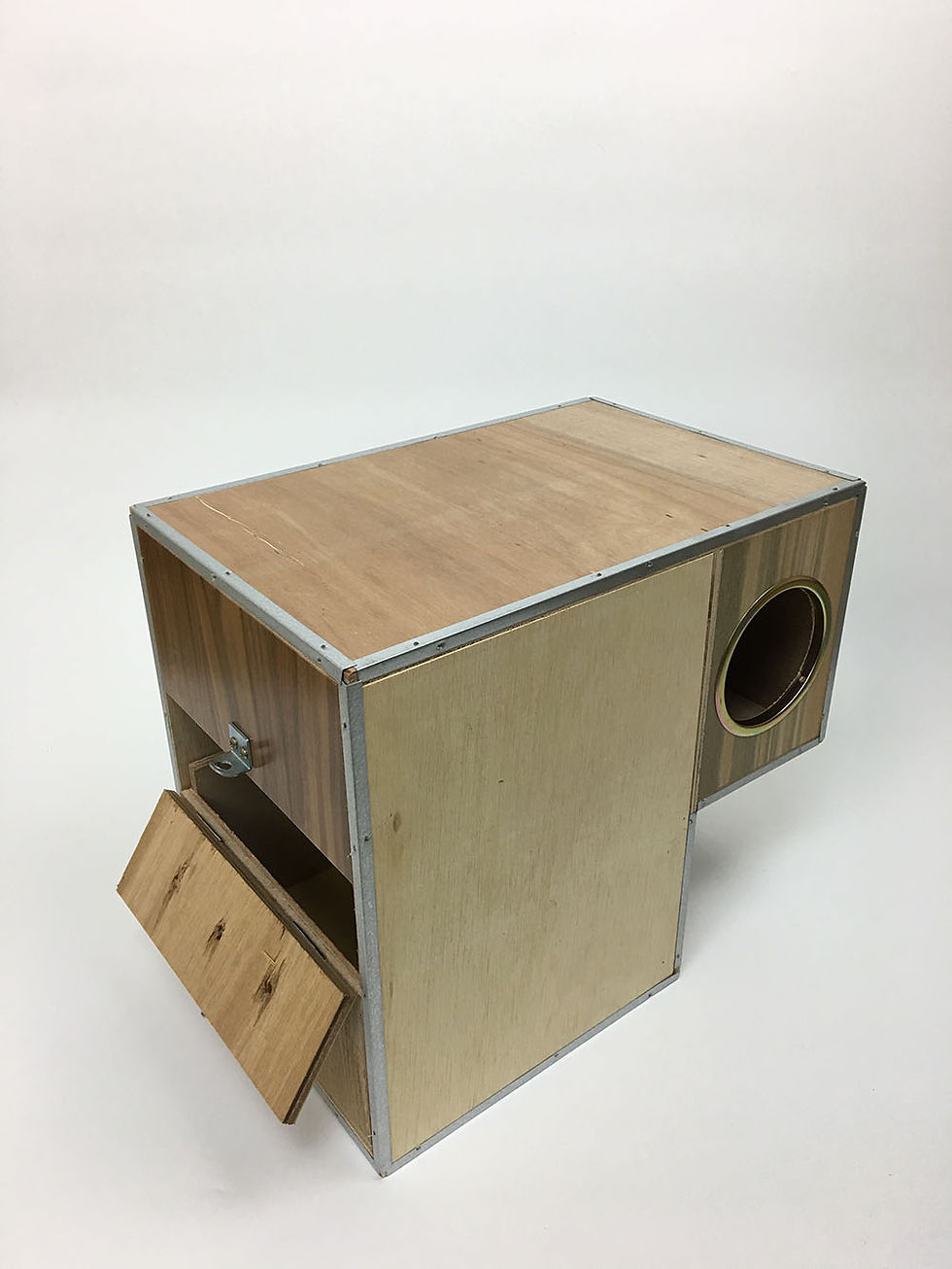 縮圖：A-030 卡妹加大抽屜式巢箱 Rainbow Lorikeet External drawer type nest box