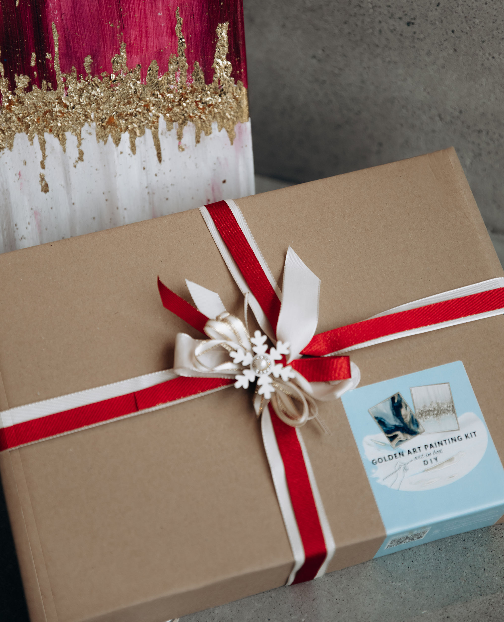 GOLDEN ART PAINTING KIT