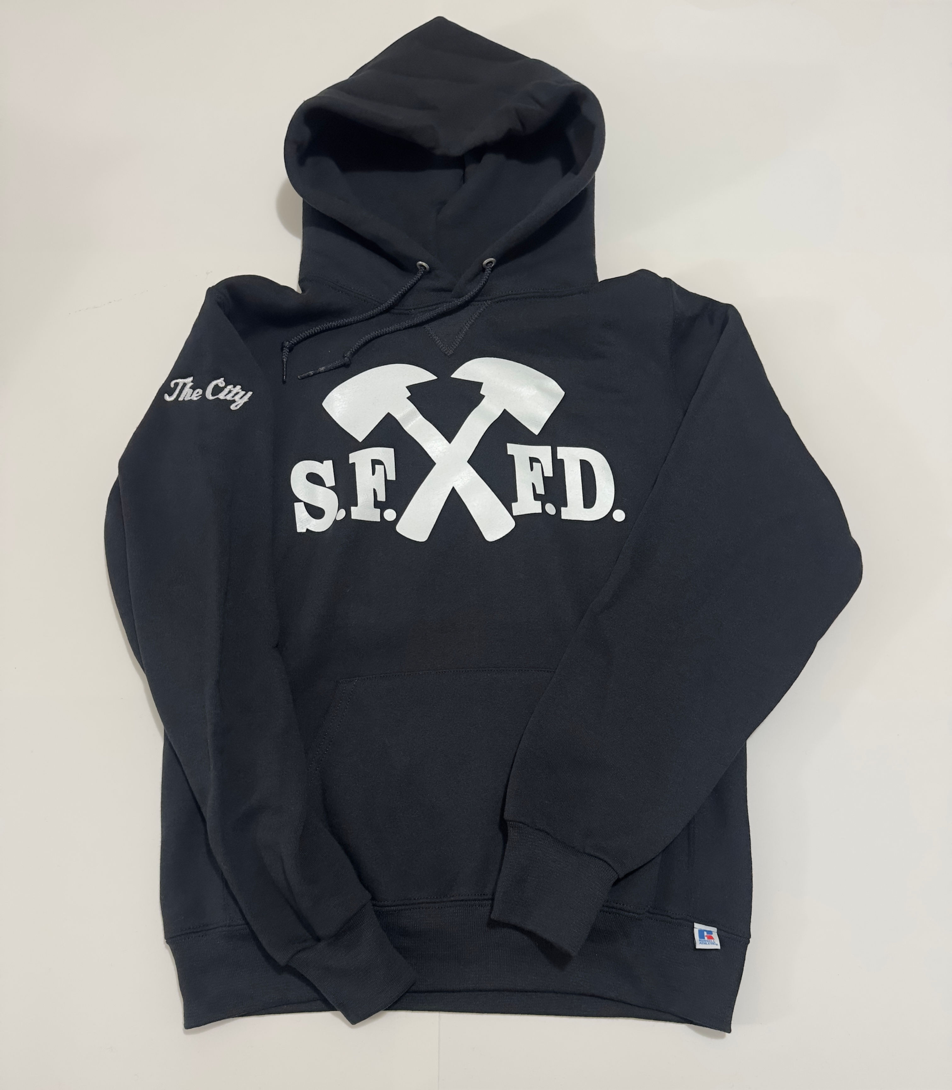 SFFD Crossaxe Black Hoodie