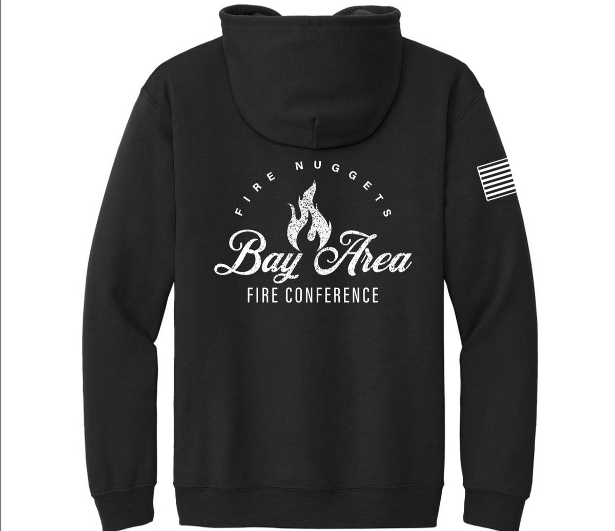 Bay Area Fire Conference Black Hooded Sweatshirt