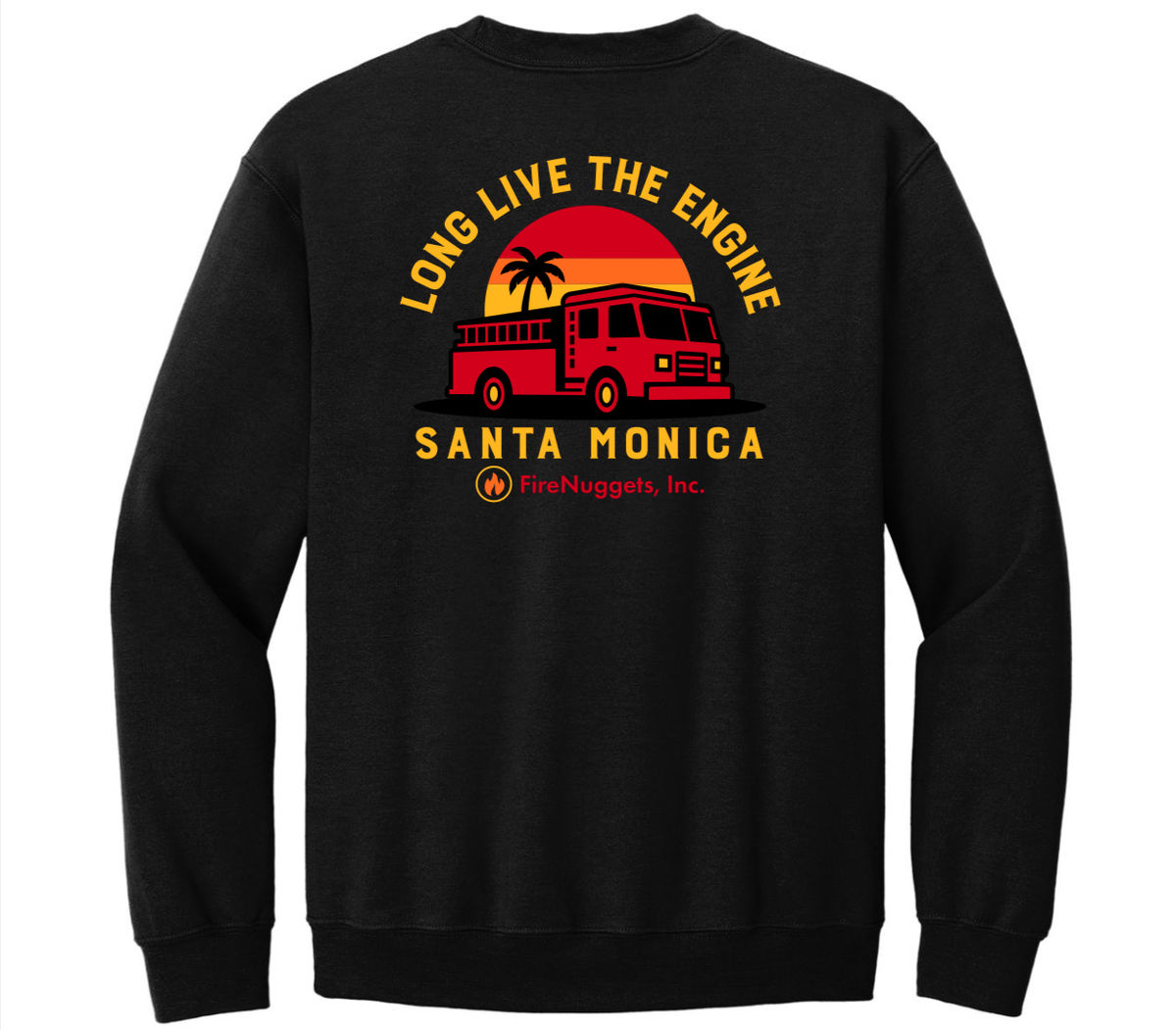 Fire Nuggets Long Live the Engine Crewneck Sweatshirt