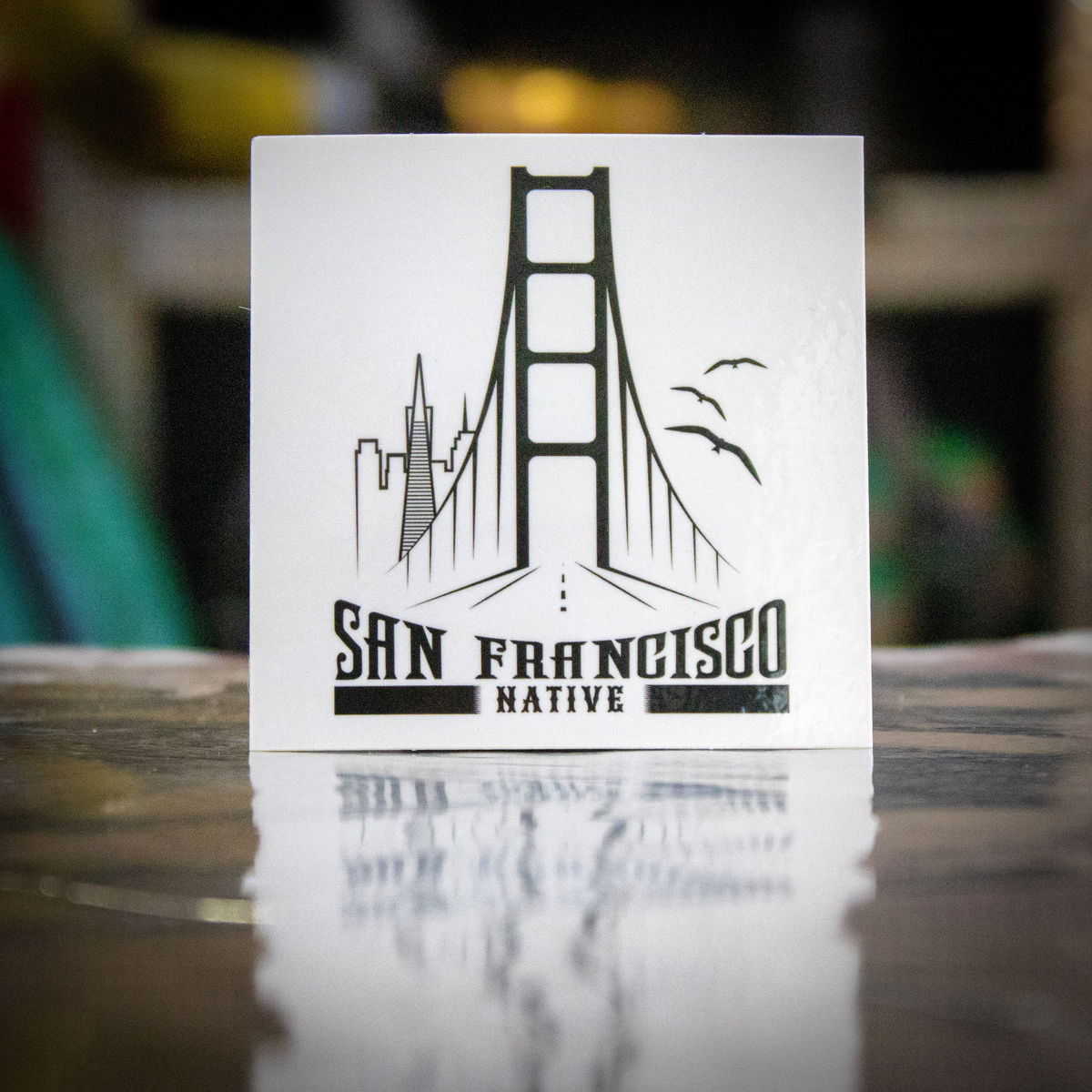 SF Native 3x3 Sticker