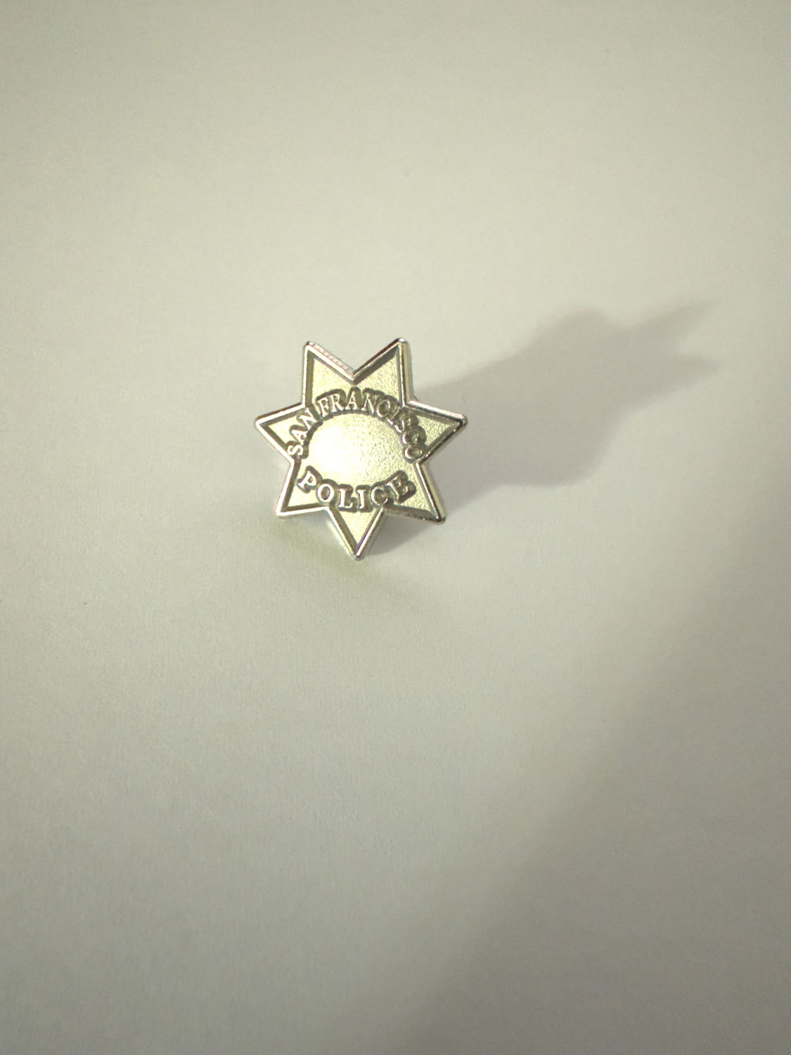 San Francisco Police Star Pin